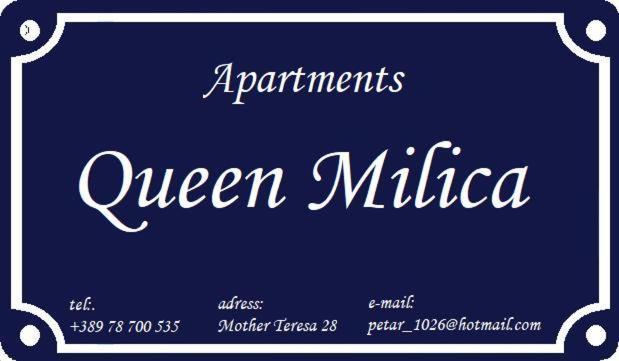 Queen Milica Skopje Eksteriør billede